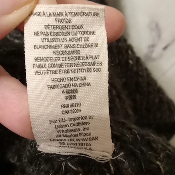 Free People waffle knit sweater SP - Picture 6 of 9